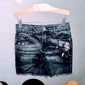 ❤️3/$30 American Eagle Grey Denim pencil Skirt 12